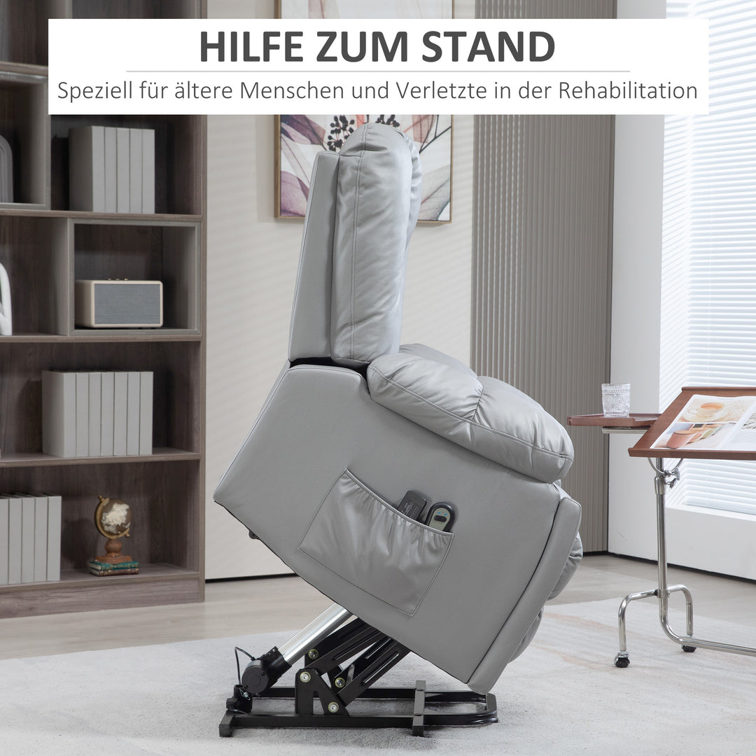 RehaComfort Aufstehsessel Vibrato Liegeposition
