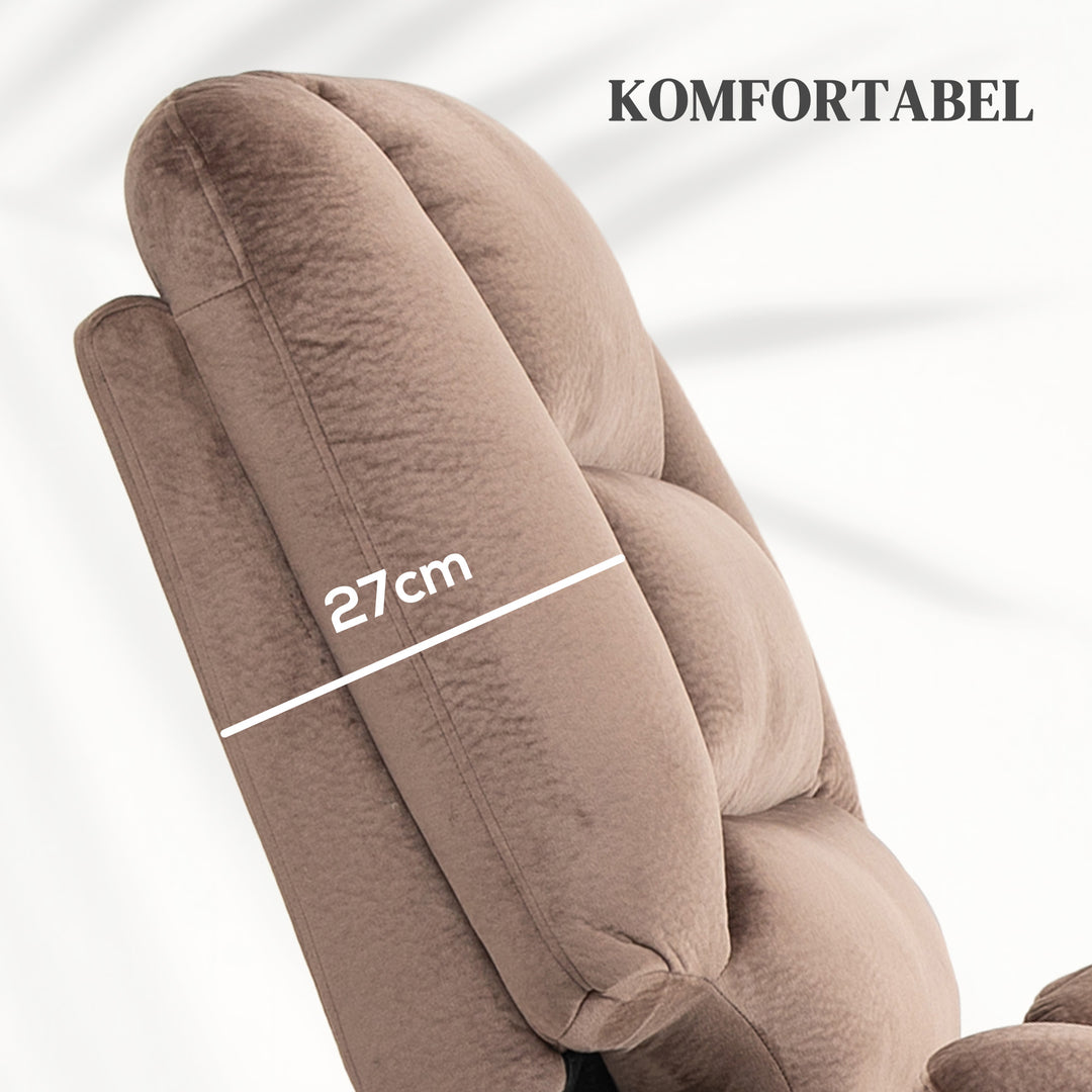 RehaComfort Aufstehsessel Cedaro mit Massage und Wärme