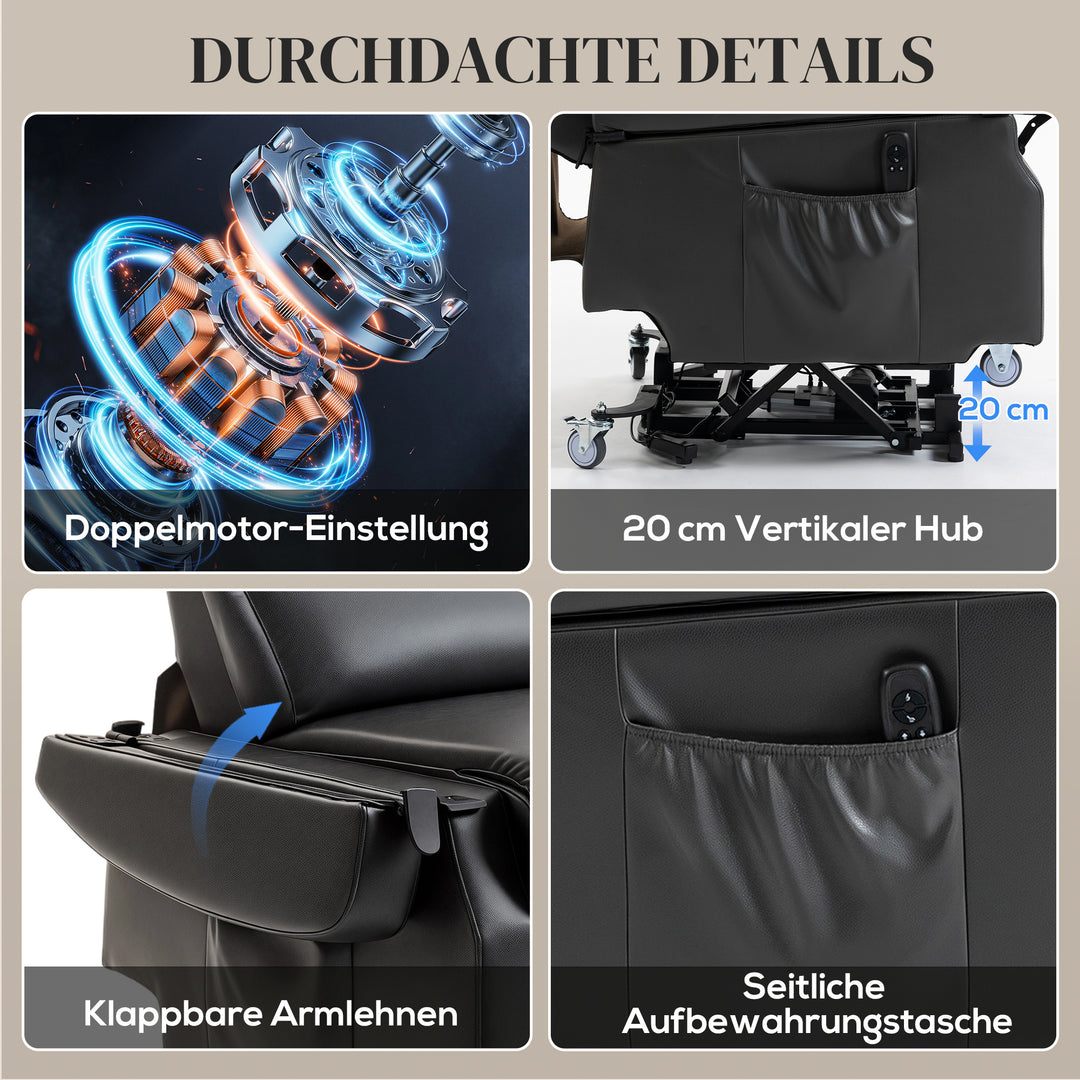 RehaComfort Aufstehsessel Agilo Polsterung