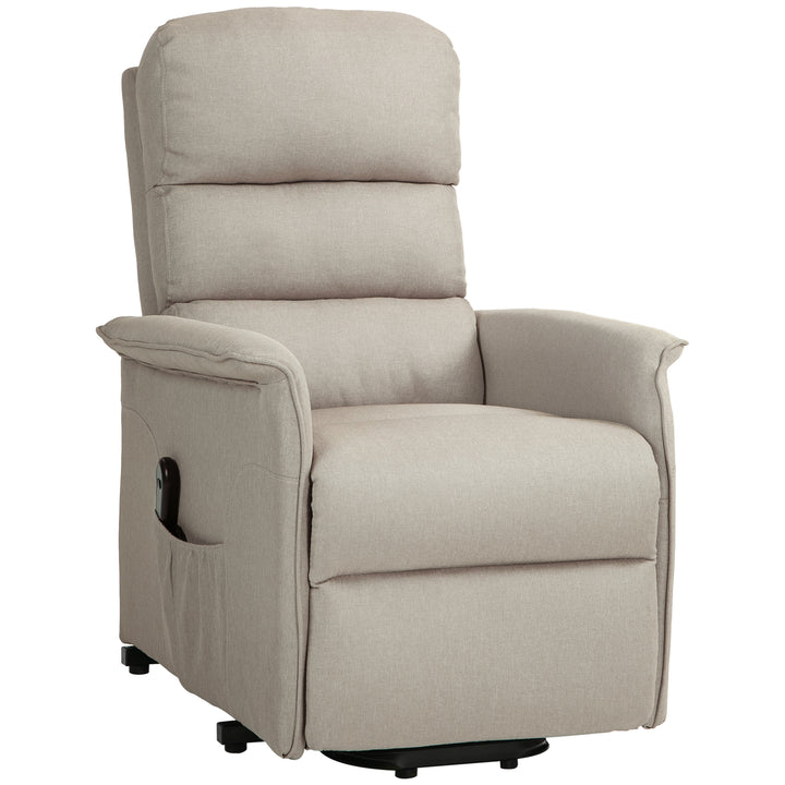 RehaComfort Aufstehsessel Ferano Beige Liegeposition