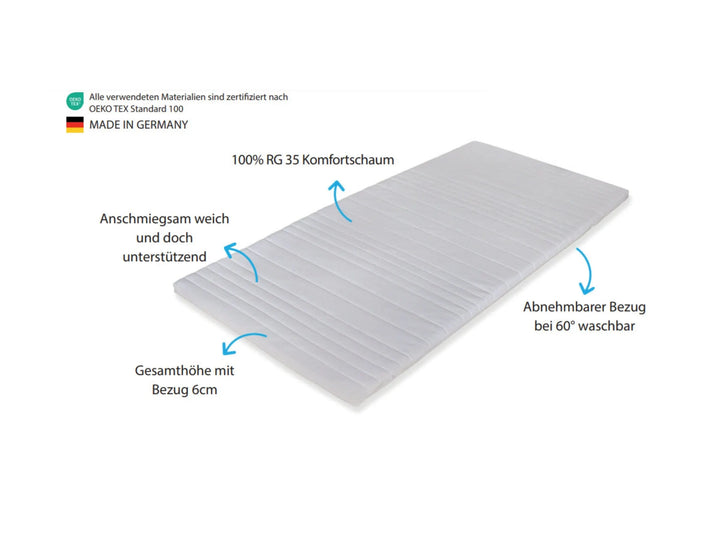 Medicalneed Topper Komfortschaum Medicalneed