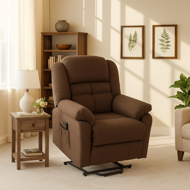 RehaComfort Aufstehsessel Velara mit Massage und Wärme RehaComfort