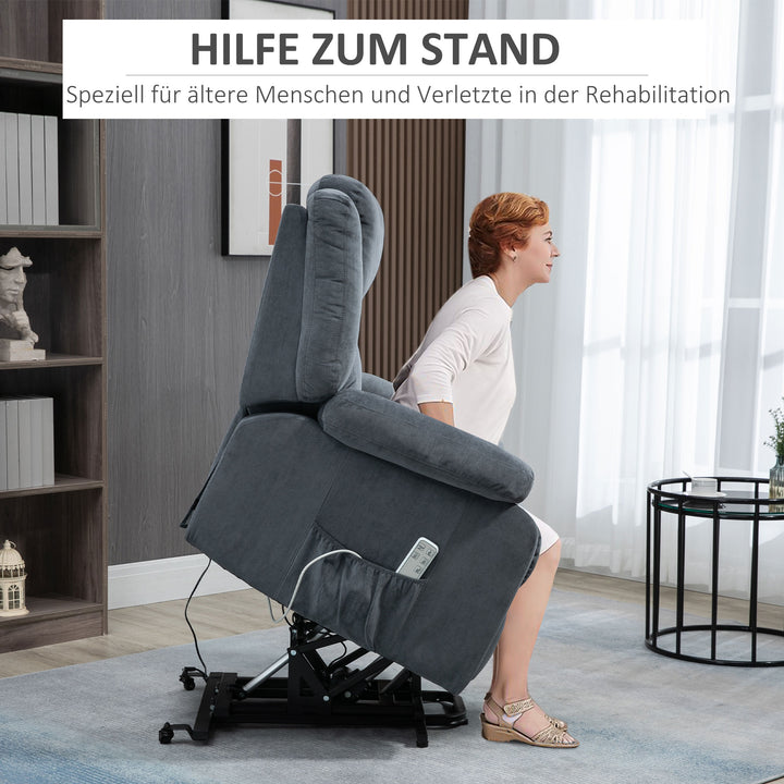 RehaComfort Aufstehsessel Fortino Liegeposition