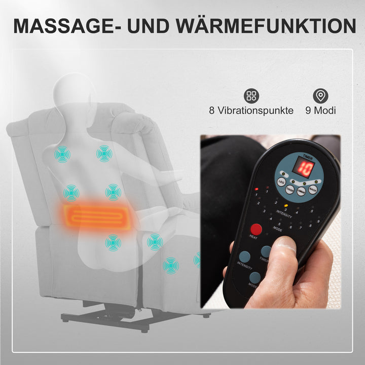 RehaComfort Aufstehsessel Salito Polsterung