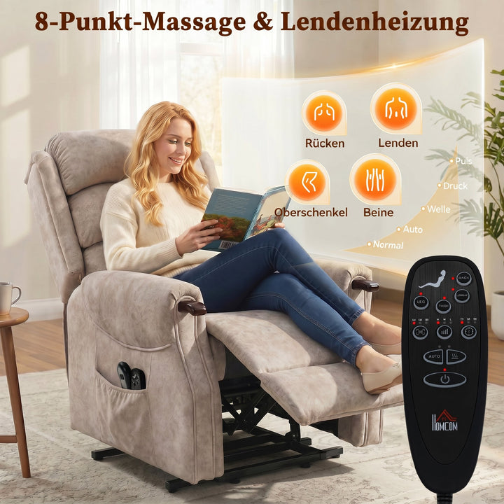 RehaComfort Aufstehsessel Veluto Detailansicht