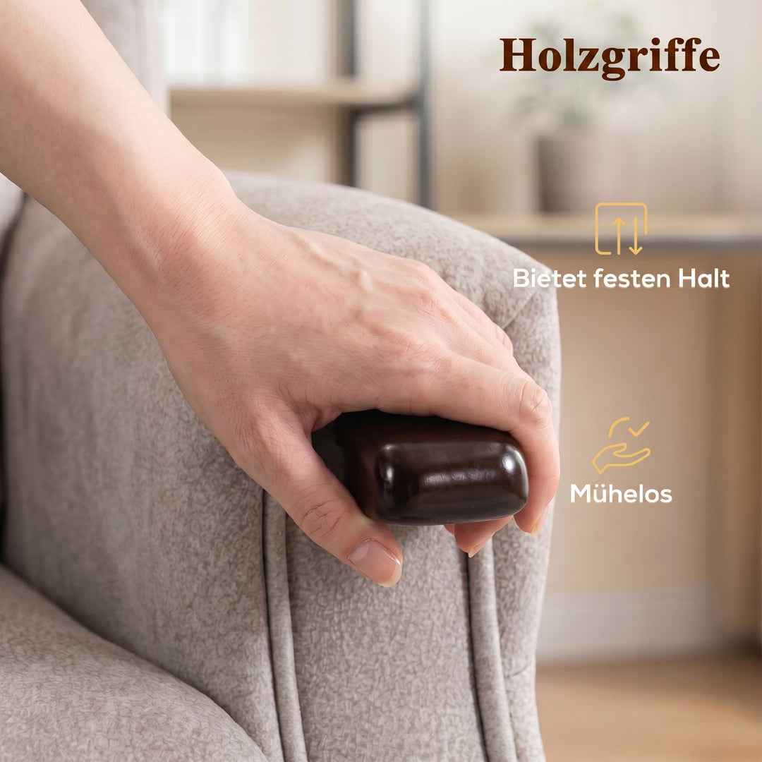 RehaComfort Aufstehsessel Veluto Massagefunktion
