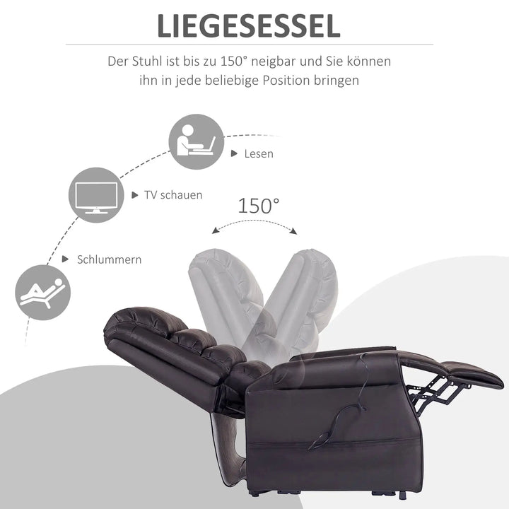 Seniorensessel mit Massagefunktion | Corvino | mit Massage und Wärme | RehaComfort