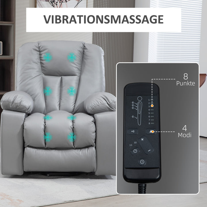 RehaComfort Aufstehsessel Vibrato Massagefunktion