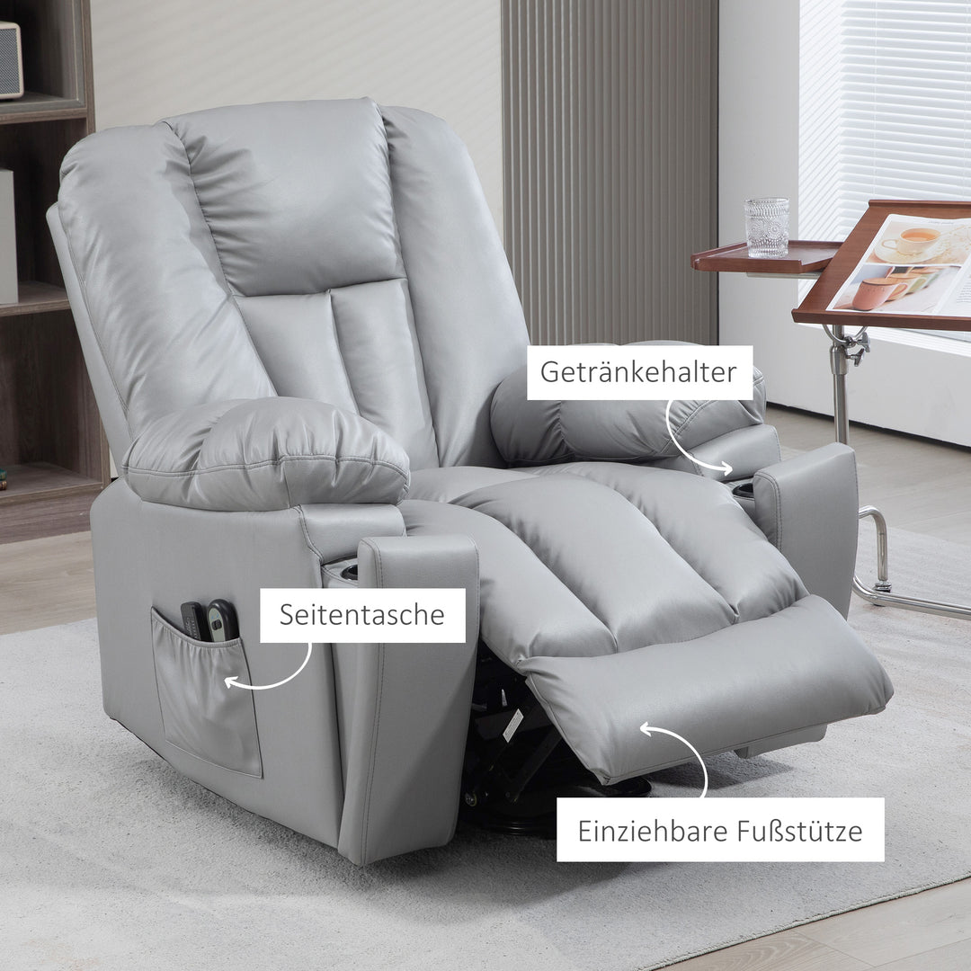 RehaComfort Aufstehsessel Vibrato Seitentasche