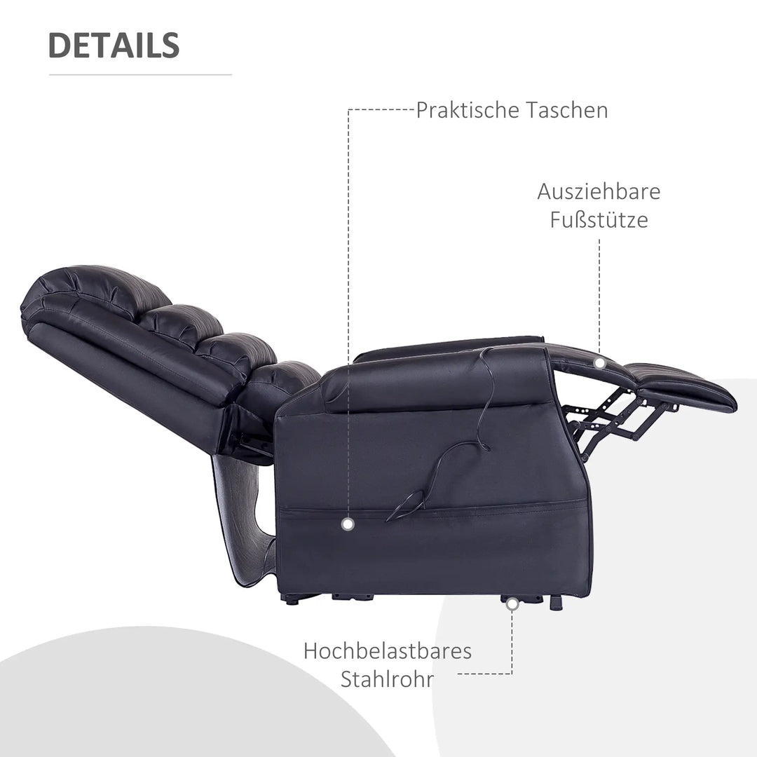 RehaComfort Aufstehsessel Corvino mit Massage und Wärme