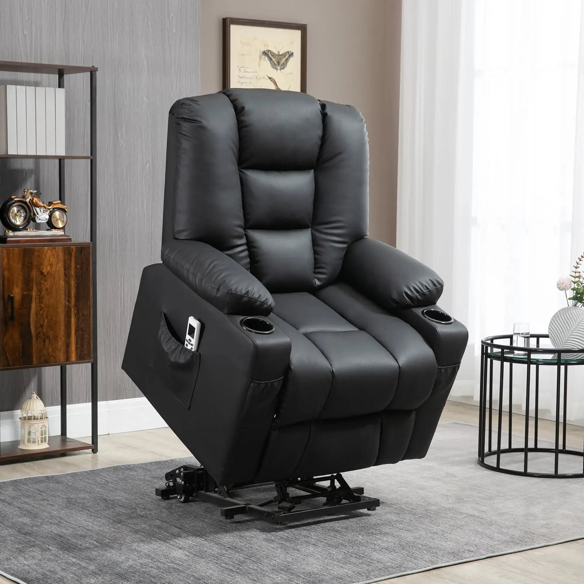 RehaComfort Aufstehsessel Ravello Deluxe mit Massage RehaComfort