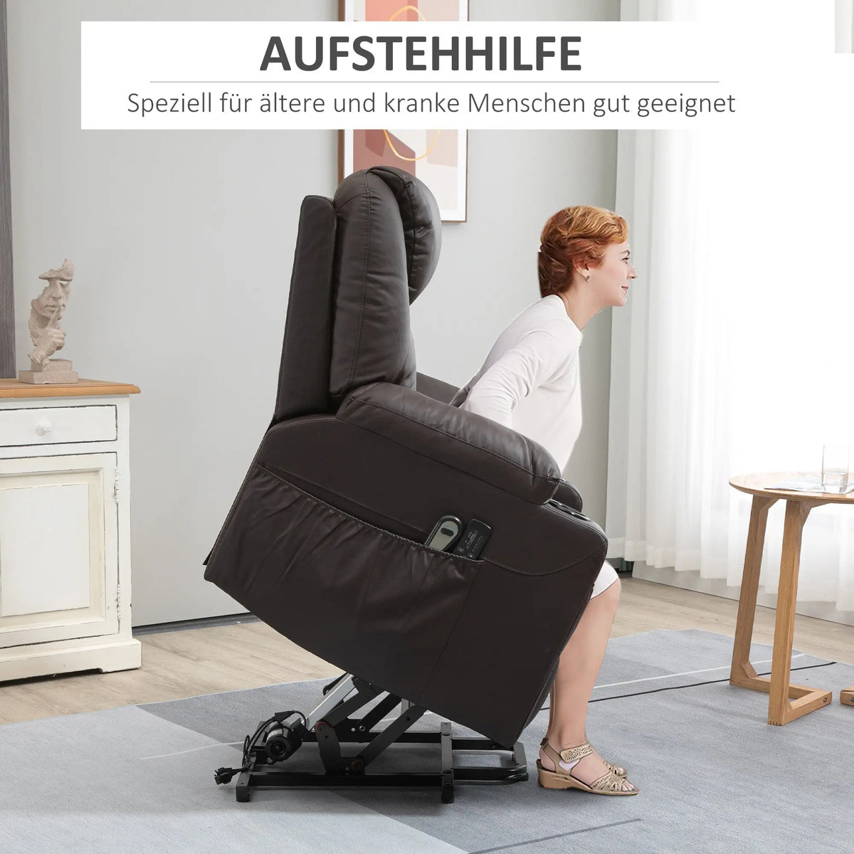 RehaComfort Aufstehsessel Grandano mit Massage